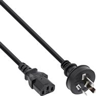 Câble d'alimentation InLine type I (Chine) vers connecteur IEC (1,8 m), 35 pièces, en vrac