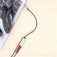 Câble adaptateur répartiteur en Y pour casque Manhattan 20 cm