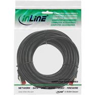 Câble de raccordement en ligne S/FTP PiMF Cat.6 250 MHz PVC cuivre noir 40 m