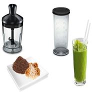 Bosch MSM2620B - Tabletop blender - 600 W - Black - Transparent