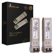 SFP+ 10G 850 nm MM 300 m Extralink Pack de 2