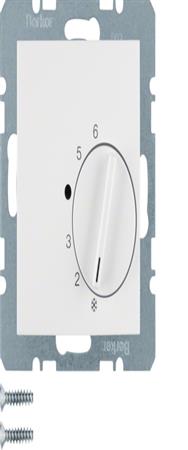 Berker 20268989 Commutateur rotatif Blanc 250V 50-60Hz