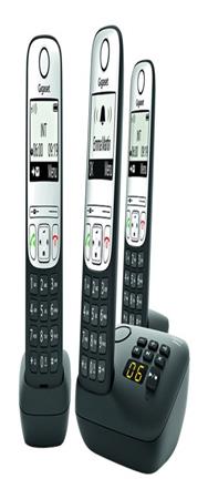 Poste téléphonique DECT Gigaset A690A TRIO NOIR