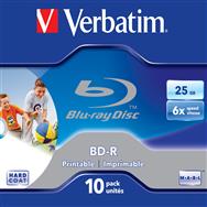Verbatim 10 x BD-R - 25 Go 6x