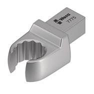 Wera 7775, Embout de clé dynamométrique, Argent, 1 pièce(s), Acier au chrome-vanadium (Cr-V), 10 mm, 44 mm