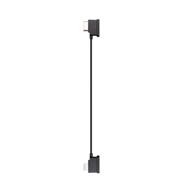DJI CP.MA.00000224.01 - Lightning - USB C - Mâle - Mâle - Noir - Coudé