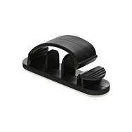 Sac de rangement de câbles InLine (10 pièces) avec ruban adhésif 5,4 cm noir