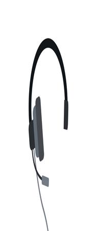 EPIC | SENNHEISER ADAPT 135T USB-C II - Casque - Serre-tête - Bureau/Centre d'appels - Noir - Monophonique - Multitouches - Muet - Volume + - Volume -