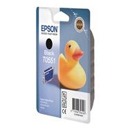Epson Duck Singlepack Black T0551 - Noir - Encre pigmentée - 8 ml - 1 pièce(s)