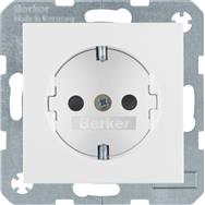 Hager 47231909 Type F Blanc