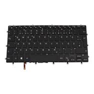Dell 0HRYDT Tastatur DE deutsch schwarz/schwarz mit Backlight - Keyboard