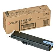 Kyocera TK 805Y - Toner Cartridge Original - Yellow - 10,000 pages