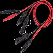 Jeu de cordons de test Flir TA90 Rouge/Noir