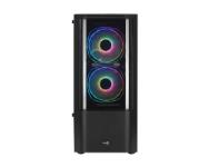 Tour midi AeroCool Quantum v2, micro-ATX, noire