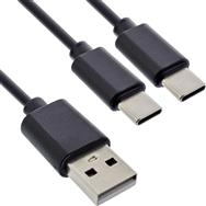 Câble de charge USB 2 en 1 en Y InLine 2 m