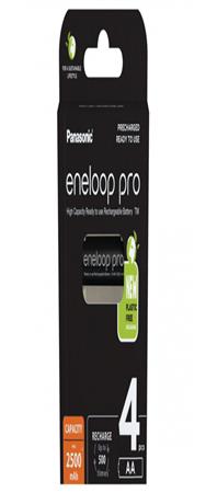 Panasonic eneloop pro - Batterie rechargeable - AA - 4 pièces