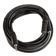 Câble Y jack 3,5 mm mâle vers 2 jacks 3,5 mm femelles stéréo 2 m