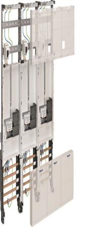 Tableau complet Hager 3ZP univ.Z H1050mm version 3 voies Hessen ZL34C4N