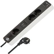 Brennenstuhl Steckdosenl. Ecolor 3-fach weiss/schwarz - Power Strip
