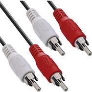 Câble audio en ligne - 2x RCA M/M 1 m