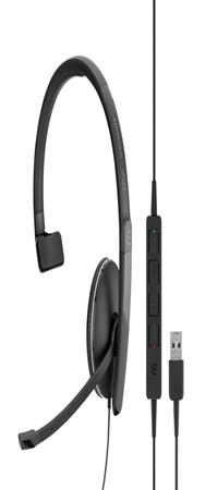 EPOS SC 135 USB - Casque - Serre-tête - Bureau/Centre d'appels - Noir - Monaural - Unité de commande en ligne