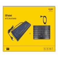 Clavier USB filaire noir Delock avec clavier XXL