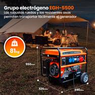 Générateur hybride Extralink EGH-5500 5,5 kW