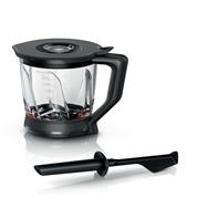 Bosch MUZ9MX2 - 1.5 L - Black - Transparent - Plastic - Stainless steel - OptiMUM - VitaPower Series 4 - 2.03 kg - 2.4 kg