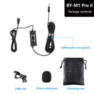 BOYA BY-M1 PRO II Lavalier-Krawattenmikrofon - Microphone