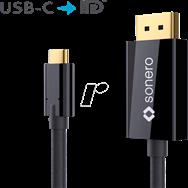 DIGITUS SON X-UCC020-020 - USB C Stecker auf DP Kabel Mode 4K60 - Cable - Digital