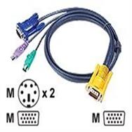 ATEN 2L-5210P - Câble clavier/vidéo/souris (KVM)
