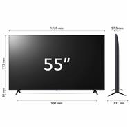 LG 55UT80006 55 TV UHD aktiv HDR10 HLG WLan webOS - 139.7 cm - 55"