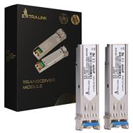 Modules monomodes Extralink SFP 1,25 G (lot de 2) 1310 nm (20 km)