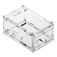 Boîtier Raspberry Pi - acrylique - transparent - pour Raspberry Pi 2 Modèle B - Boîtier
