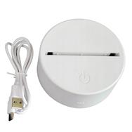 Extralink HOME, veilleuse USB en forme de cœur avec illusion d'optique 3D