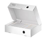 Esselte Leitz 10 Archivboxen Infinity weiÃƒÅ¸ 25.5 x 33.0 8.0 cm