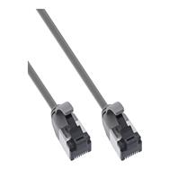 Câble patch InLine fin - U/FTP - Cat.8.1 - TPE sans halogène - gris 1,5 m