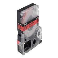 Cartouche d'étiquettes Epson Pastel LC-3RBP9 Noir/Rouge 9 mm (9 m) - Noir sur rouge - Transfert thermique - Chine - 9 m - 1 pièce(s) - 25 mm