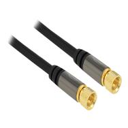 Câble RF Delock - connecteur F mâle vers connecteur F mâle