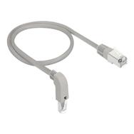 Câble patch Delock - RJ-45 (M) coudé vers le bas vers RJ-45 (M) droit
