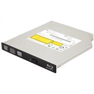 Origin Storage DVD+/- RW Slimline SATA Drive in Black - Black - Tray - Horizontal - Laptop - DVD-RW - Serial ATA