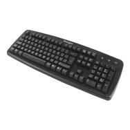 Kensington ValuKeyboard filaire - Espagne - Taille standard (100 %) - Filaire - USB - QWERTY - Noir