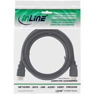 Câble HDMI haute vitesse en ligne avec Ethernet Premium 4K2K mâle/mâle noir 0,3 m