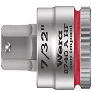 Wera 05003387001, Douille, 1/4", Impérial, 1 tête(s), 7/32", Acier au chrome-vanadium