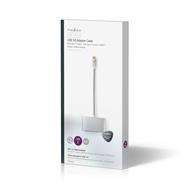 Nedis CCTB64765AL02 - Silver - 5 Gbit/s - 1 pc(s) - 0.2 m