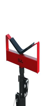 Guil CV-10/H - Coque cargo avec axe Ø 35 mm pour charges cylindriques, largeur 408