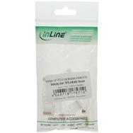 Fiche modulaire en ligne 10P10C pour câble plat, 10 pièces