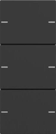 GIRA 5753005 jeu de bascules 3f Capteur de clé.4 Système 55 noir w