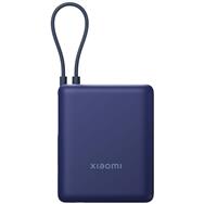 Batterie externe Xiaomi 33 W avec câble intégré bleu