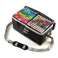 Extralink - Kit de 204 marqueurs à alcool à double pointe